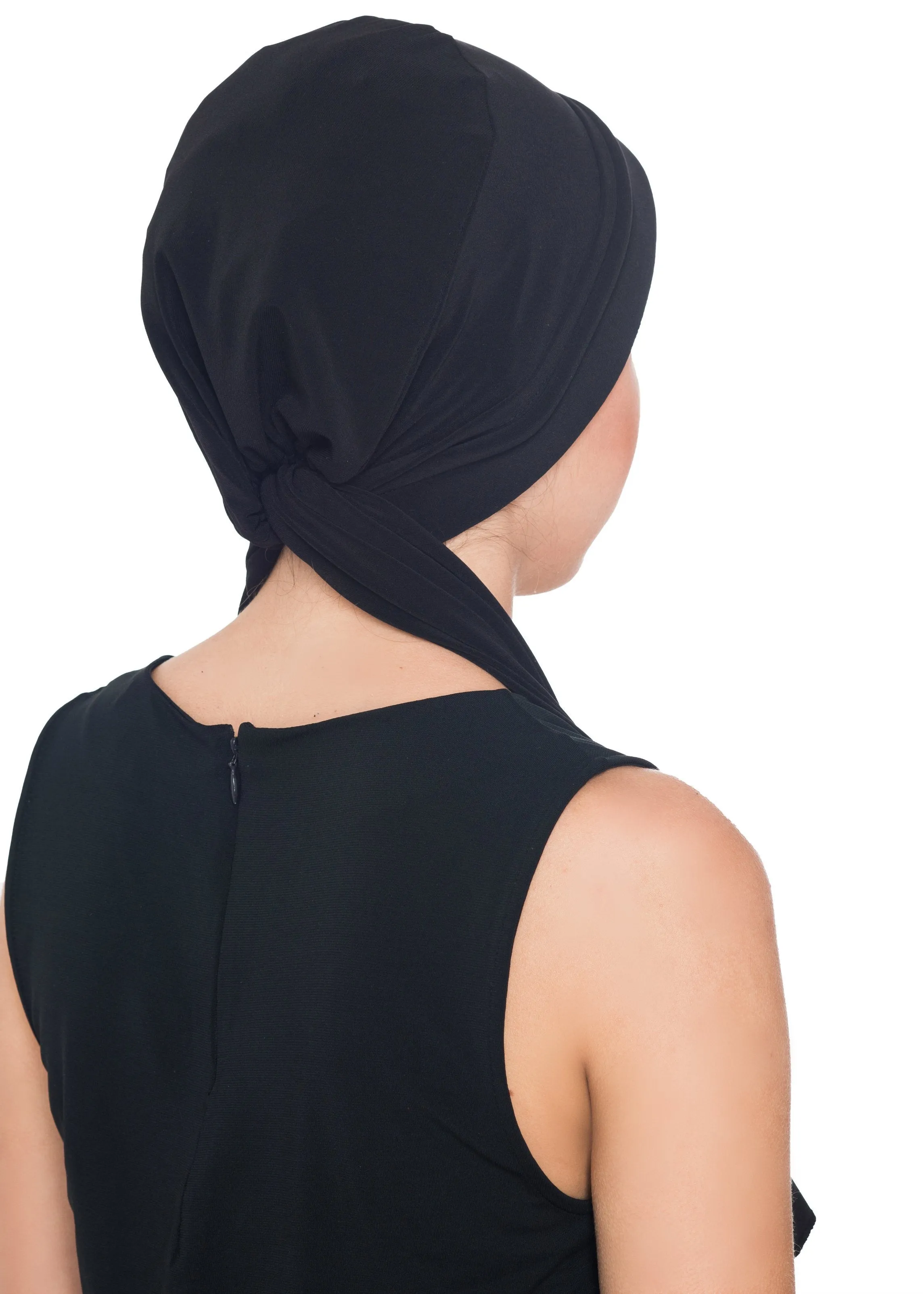 Versatile Headwear with Long Tails