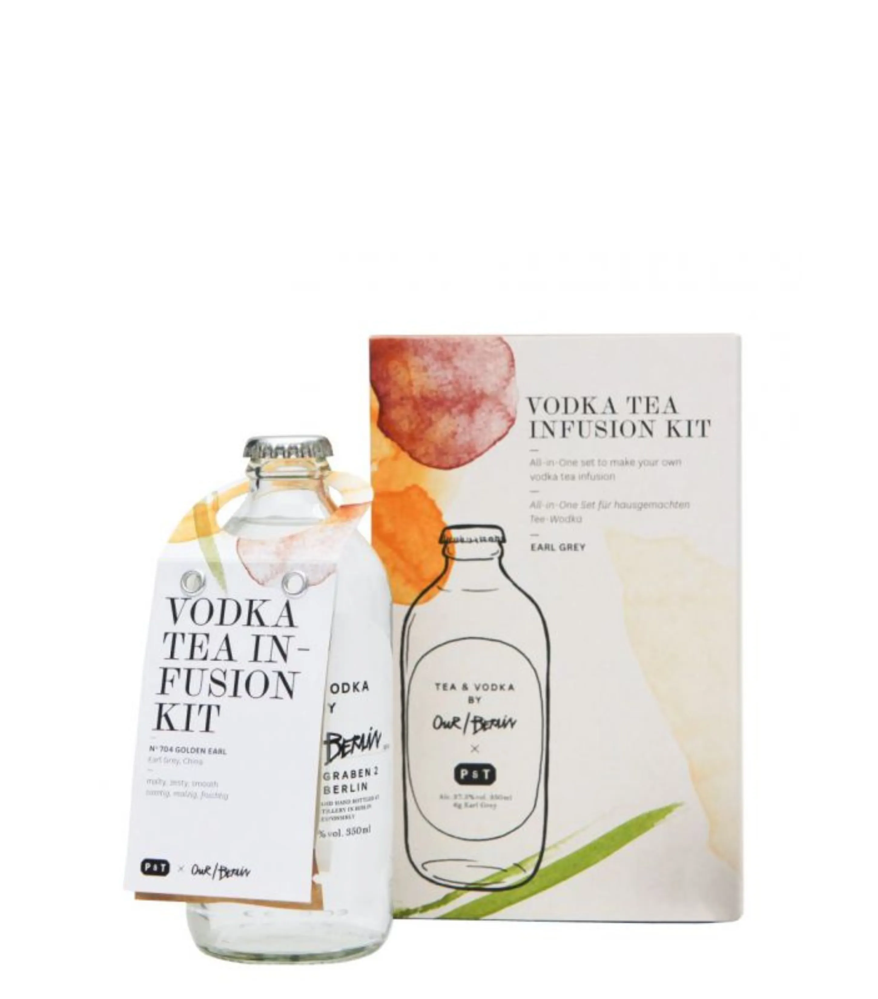 Vodka Tea Infusion Kit  Golden Earl
